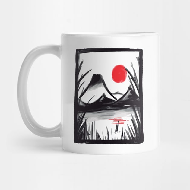 Zen Landscape by Lees Tees